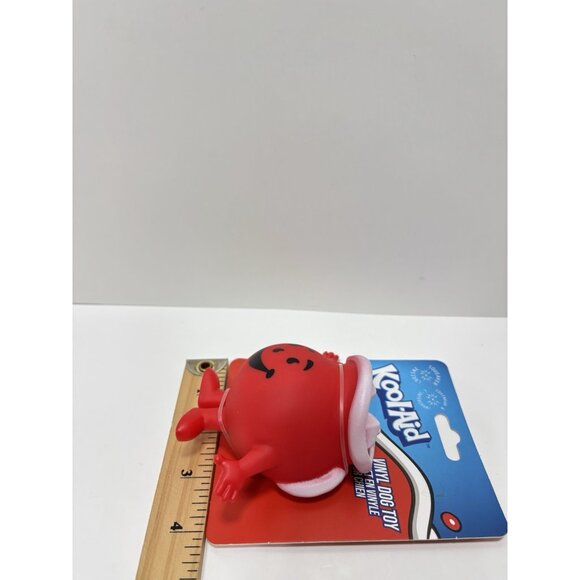 Koolmaid Vinyl Dog Toy Red Squeaky Pitcher Shaped Logo Style Fun Pet Play - Picture 4 of 6